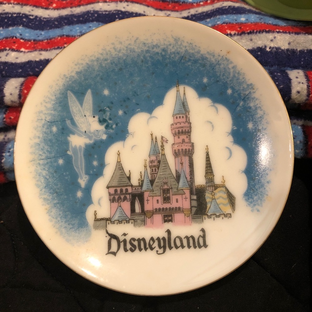 Vintage Disneyland Collectible plate